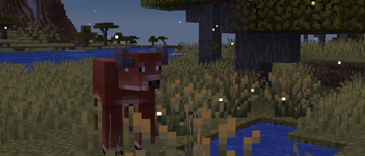 Lush cave biome in minecraft