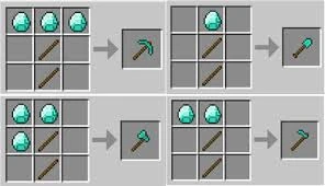 Diamond tools such as axe, shovel, picaxe and hoe